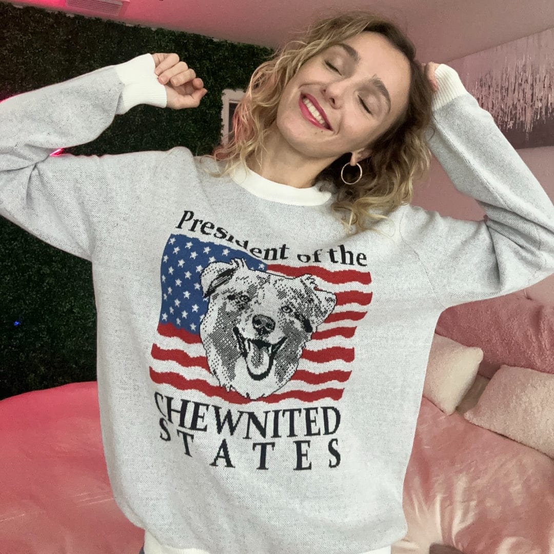 Limited Edition! 4th of July Flag Knitted Sweater