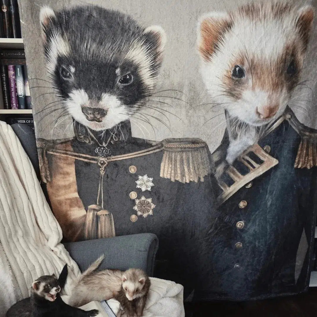 The Brothers In Arms - Custom Pet Blanket