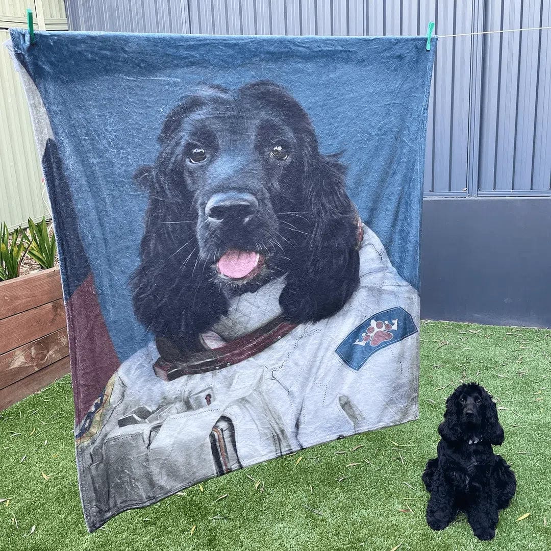 The Astronaut - Custom Pet Blanket