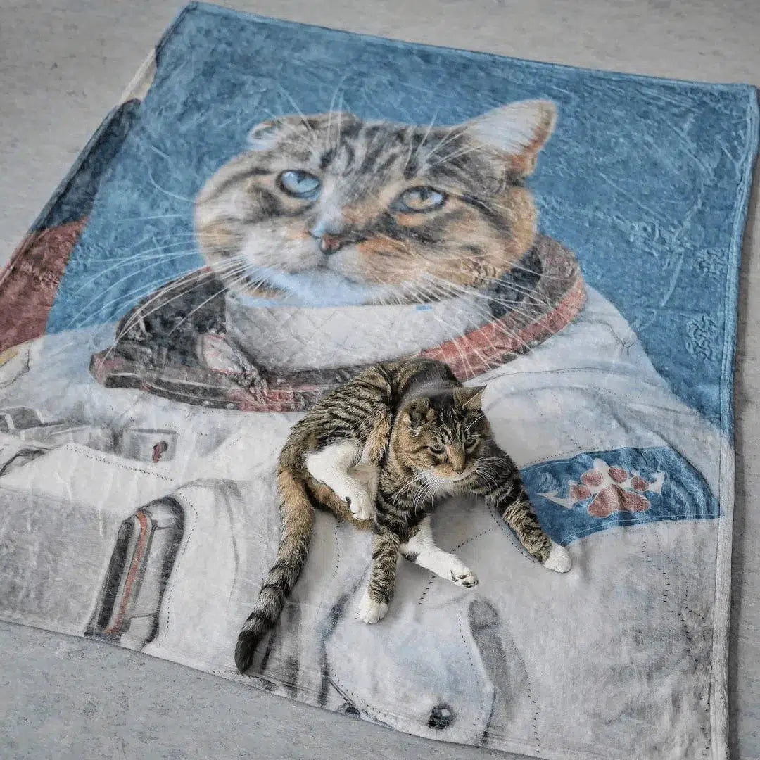 The Astronaut - Custom Pet Blanket
