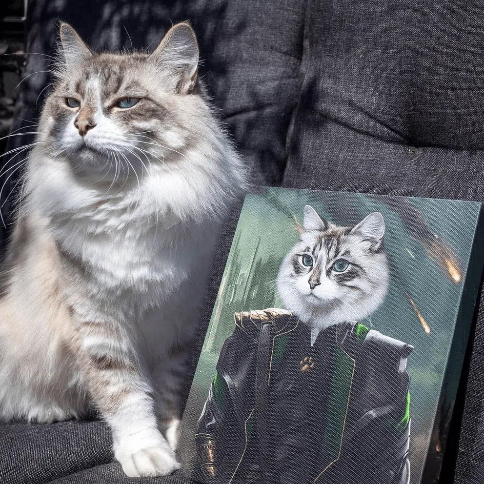 The Mischief God - Custom Pet Canvas