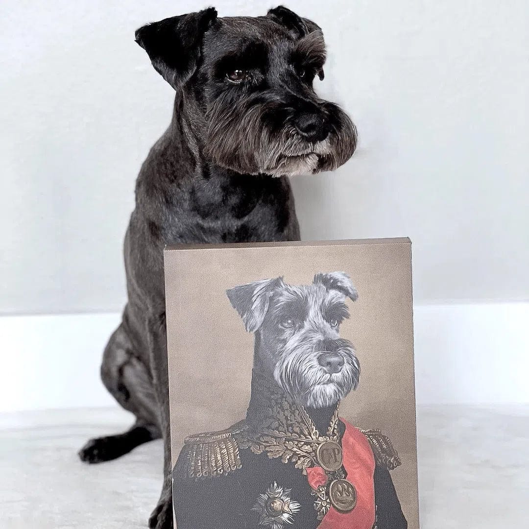 The Major - Custom Pet Canvas