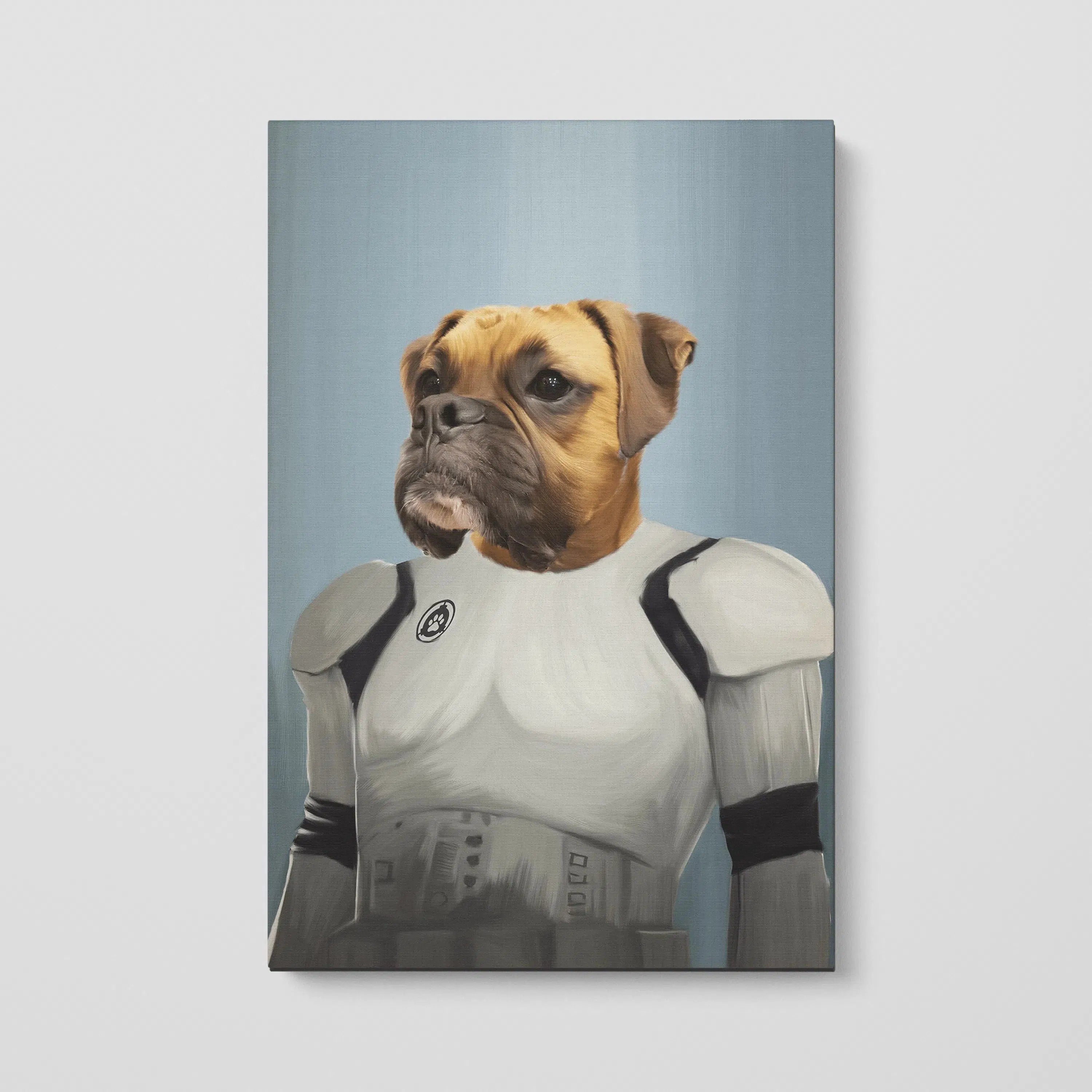 The Trooper - Custom Pet Canvas