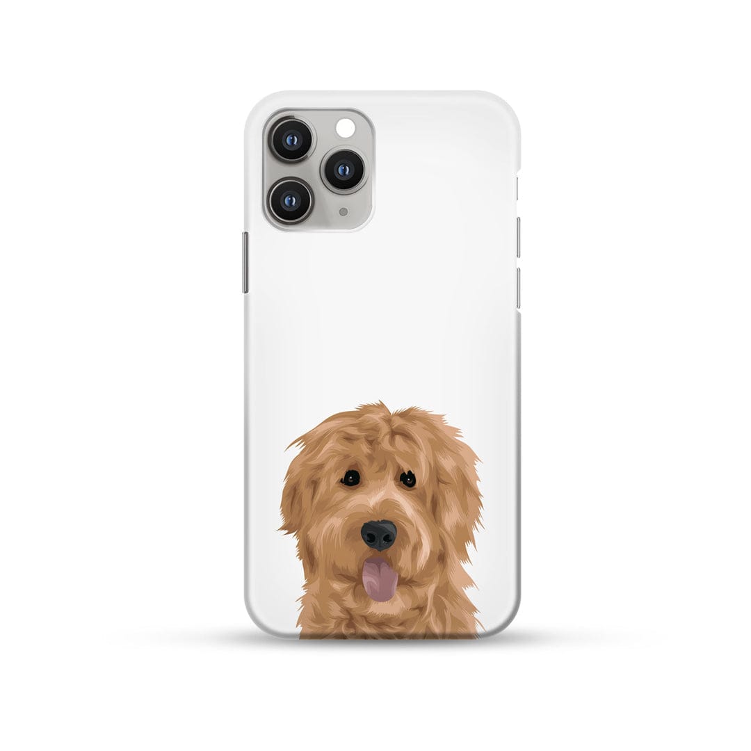 Royal and Paws - Phone Case Modern Pet Portrait Phone Case - One Pet iPhone 14 / Without Name