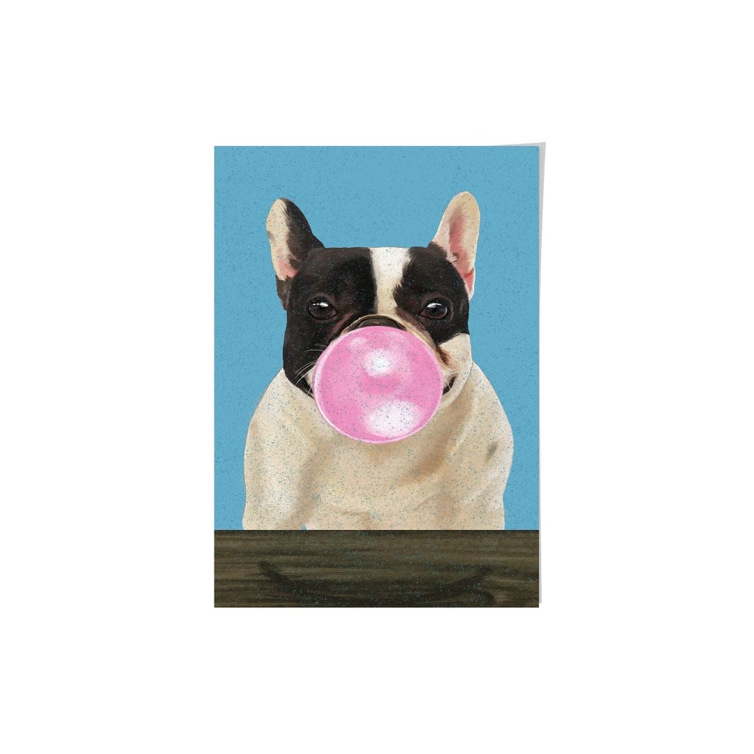 Royal and Paws - Framed Poster Custom Pet with Bubblegum Portrait - Framed Poster