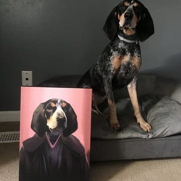 The Dark Side - Custom Pet Canvas