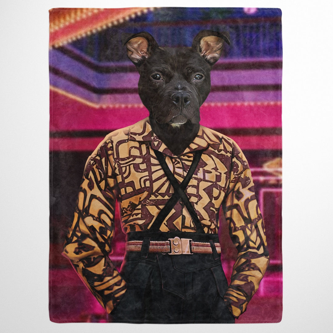 The Strange Girl (Disco) - Custom Pet Blanket