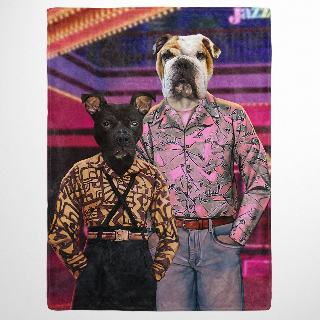 The 80's Heroes - Custom Pet Blanket