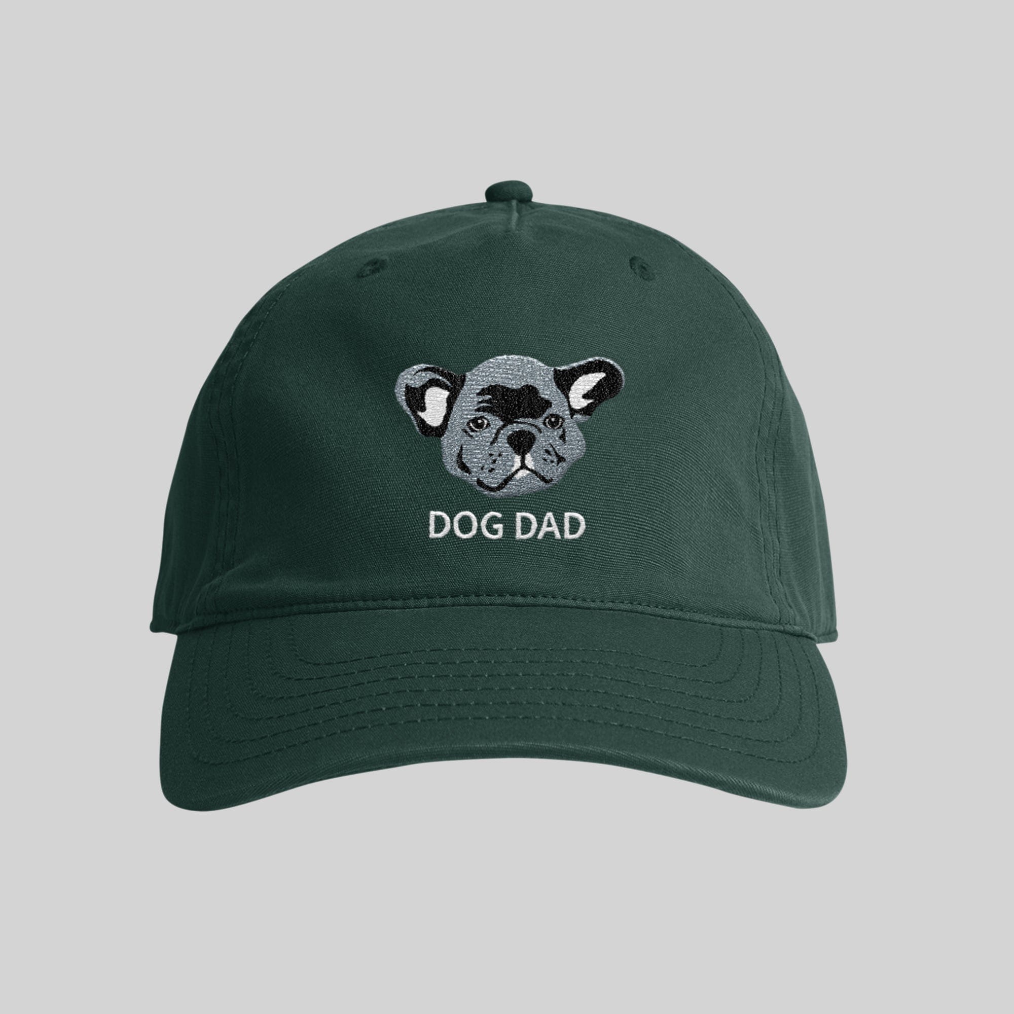 Royal and Paws - Hat Custom Pet Face Classic Dad Cap Spruce / Full Color