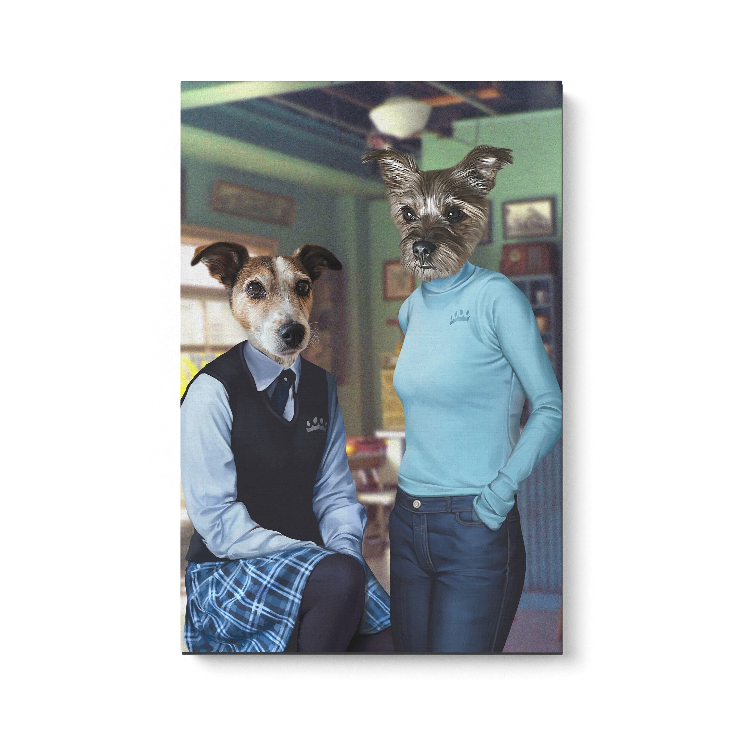 Gilpaw Girls - Custom Pet Canvas