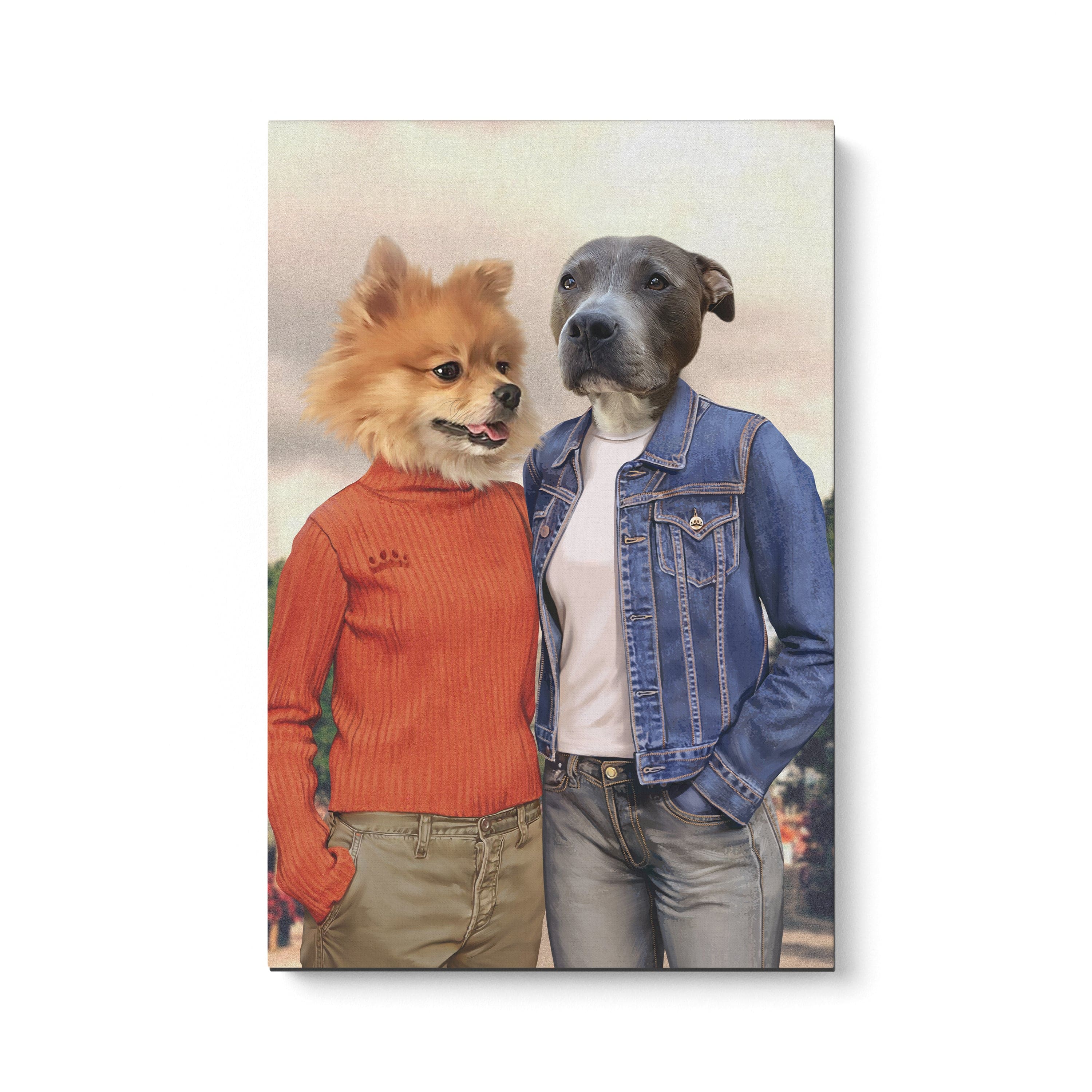 Gilpaw Girls - Custom Pet Canvas