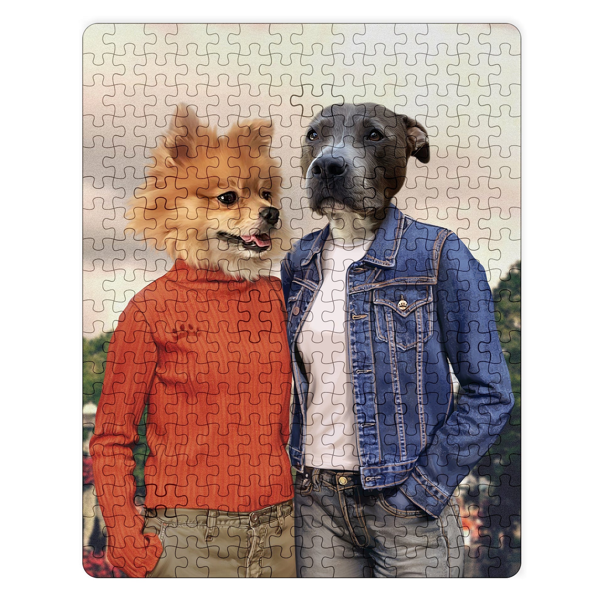 Royal and Paws - Puzzle Gilpaw Girls - Custom Puzzle 11" x 14" / Casual