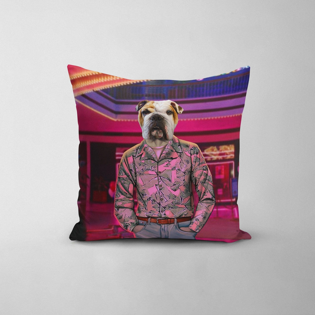 The 80's Cop - Custom Throw Pillow