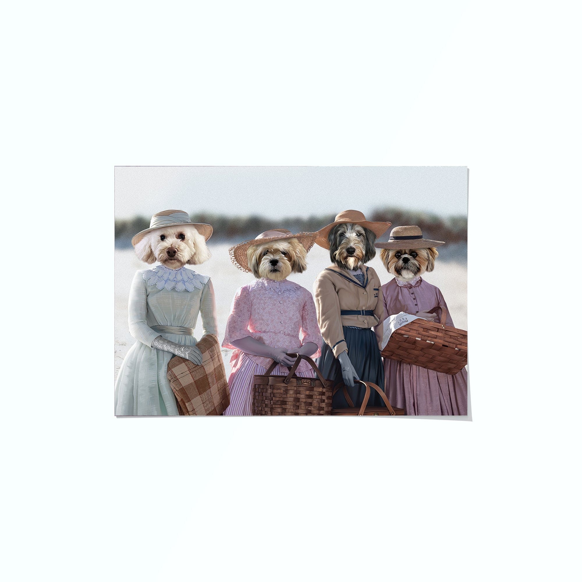 Royal and Paws - Poster Little Women - Custom Pet Poster 8.3" x 11.7" / Summer