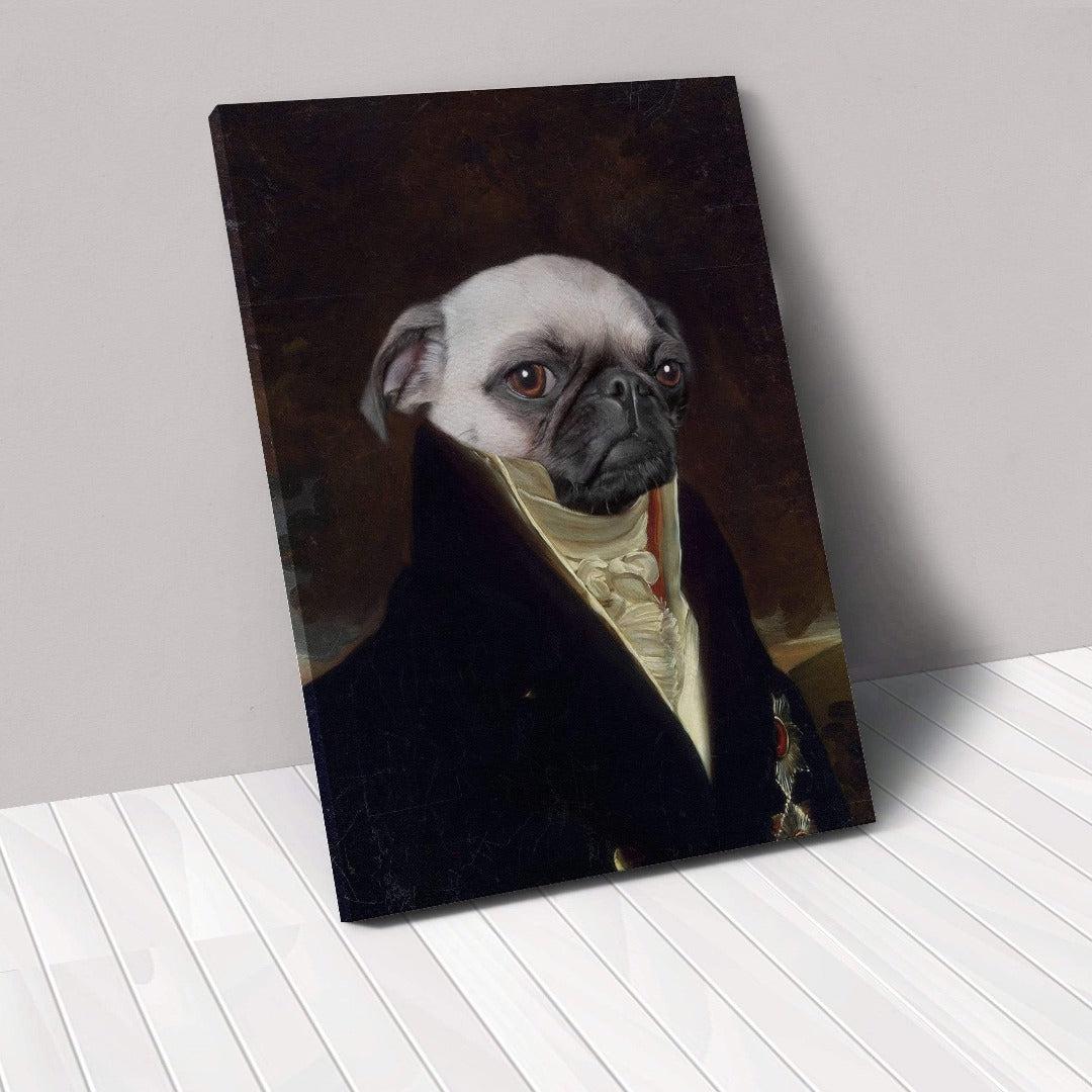 The Count - Custom Pet Canvas