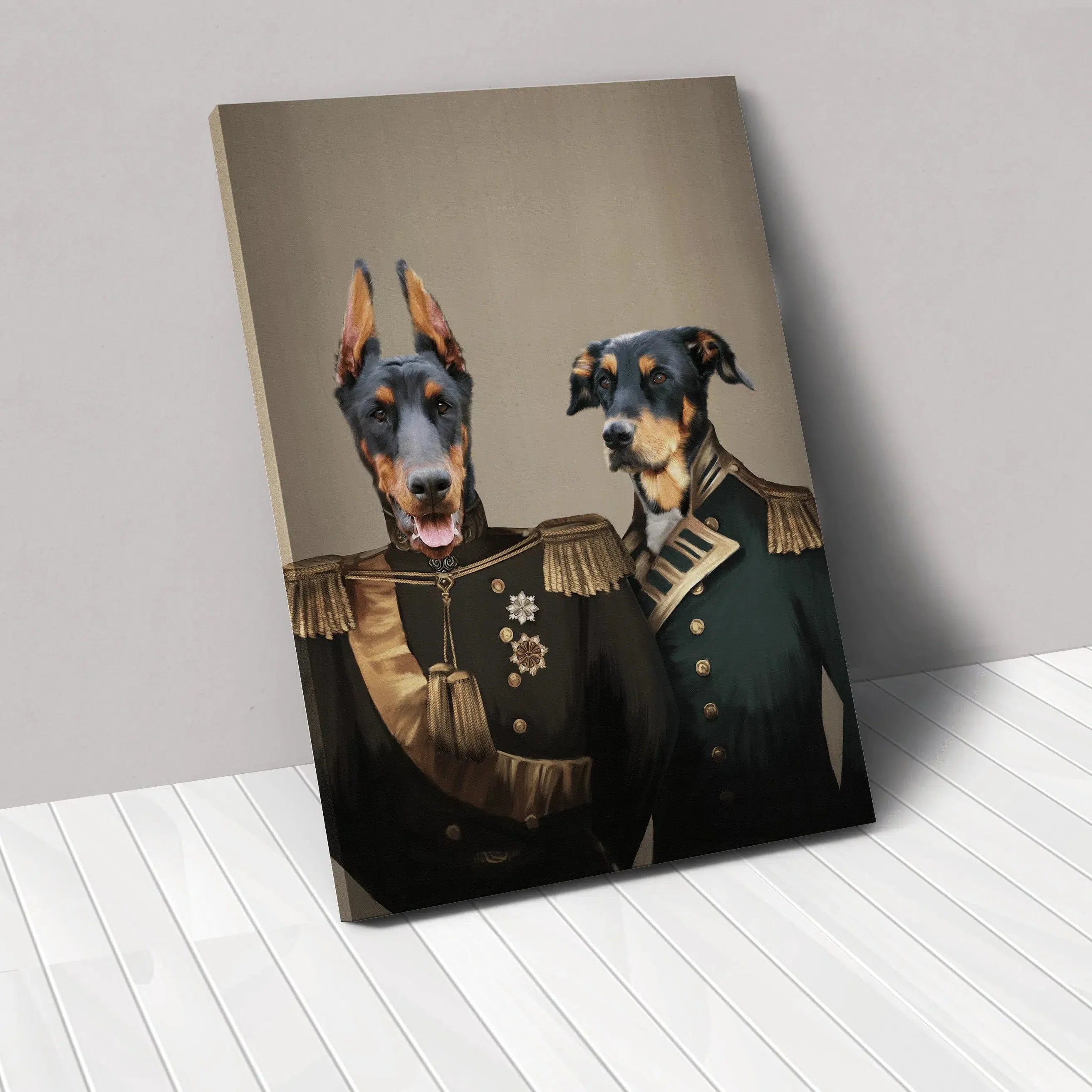 The Brothers In Arms - Custom Pet Canvas
