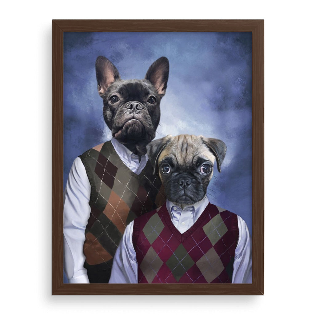 Royal and Paws - Poster The Step Brothers - Custom Pet Poster