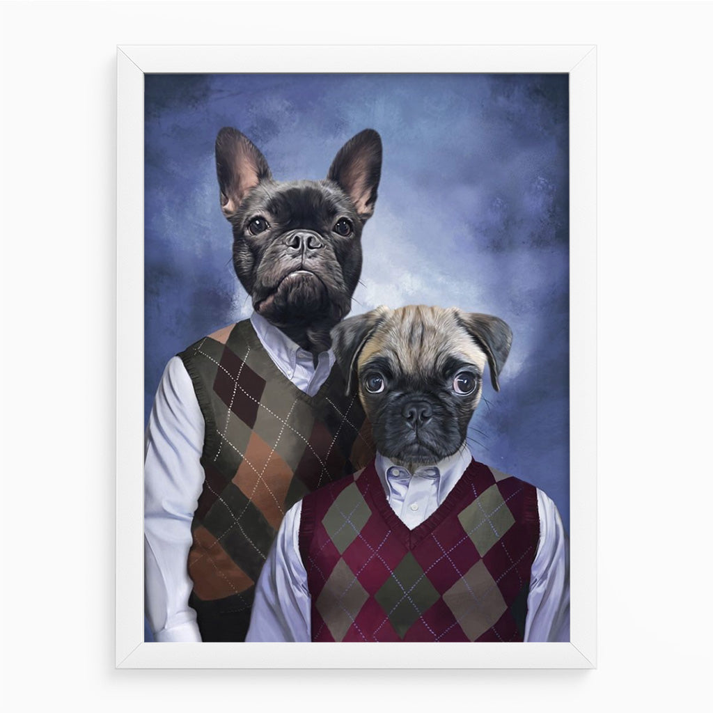 Royal and Paws - Poster The Step Brothers - Custom Pet Poster
