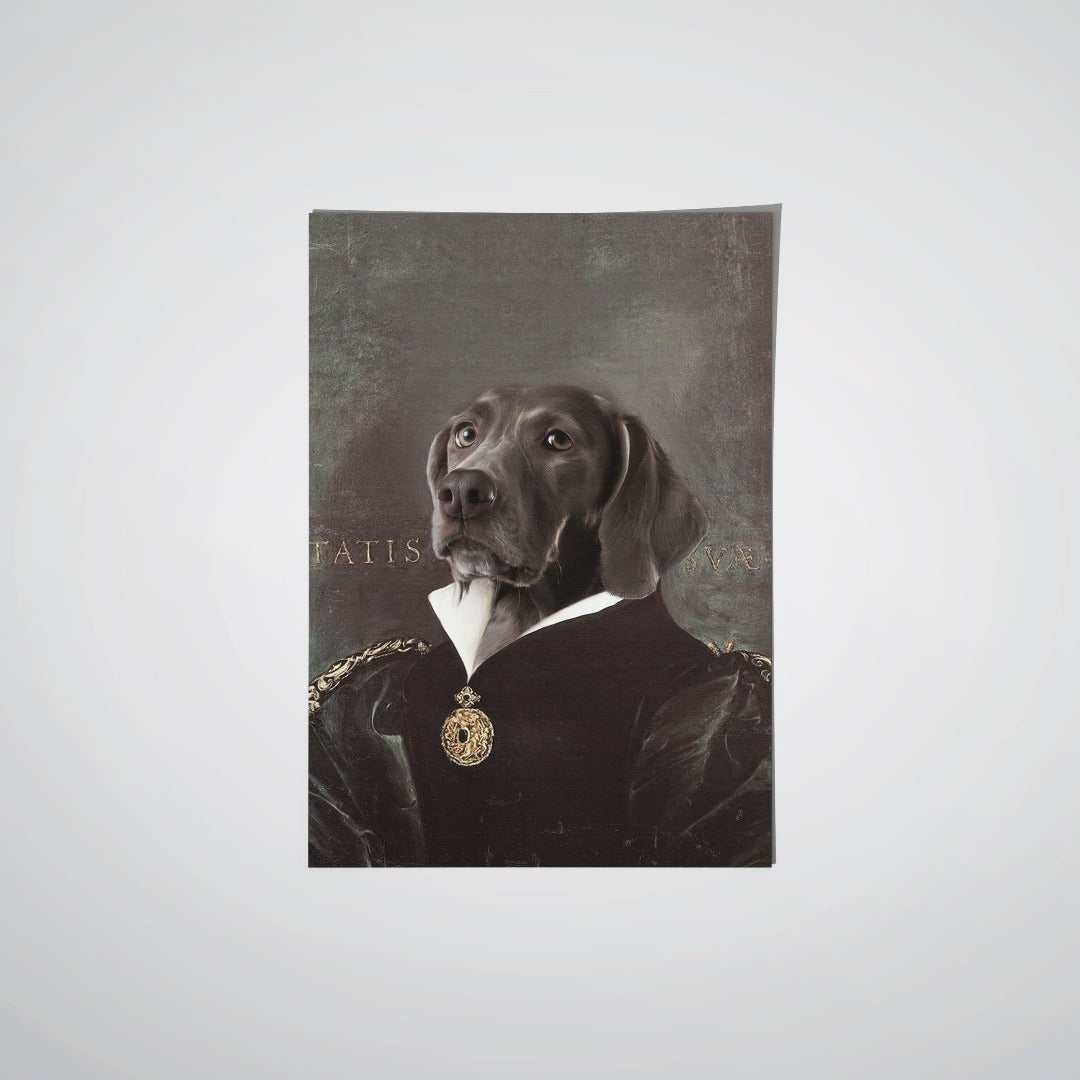 Royal and Paws - Poster The Duchess - Custom Pet Poster