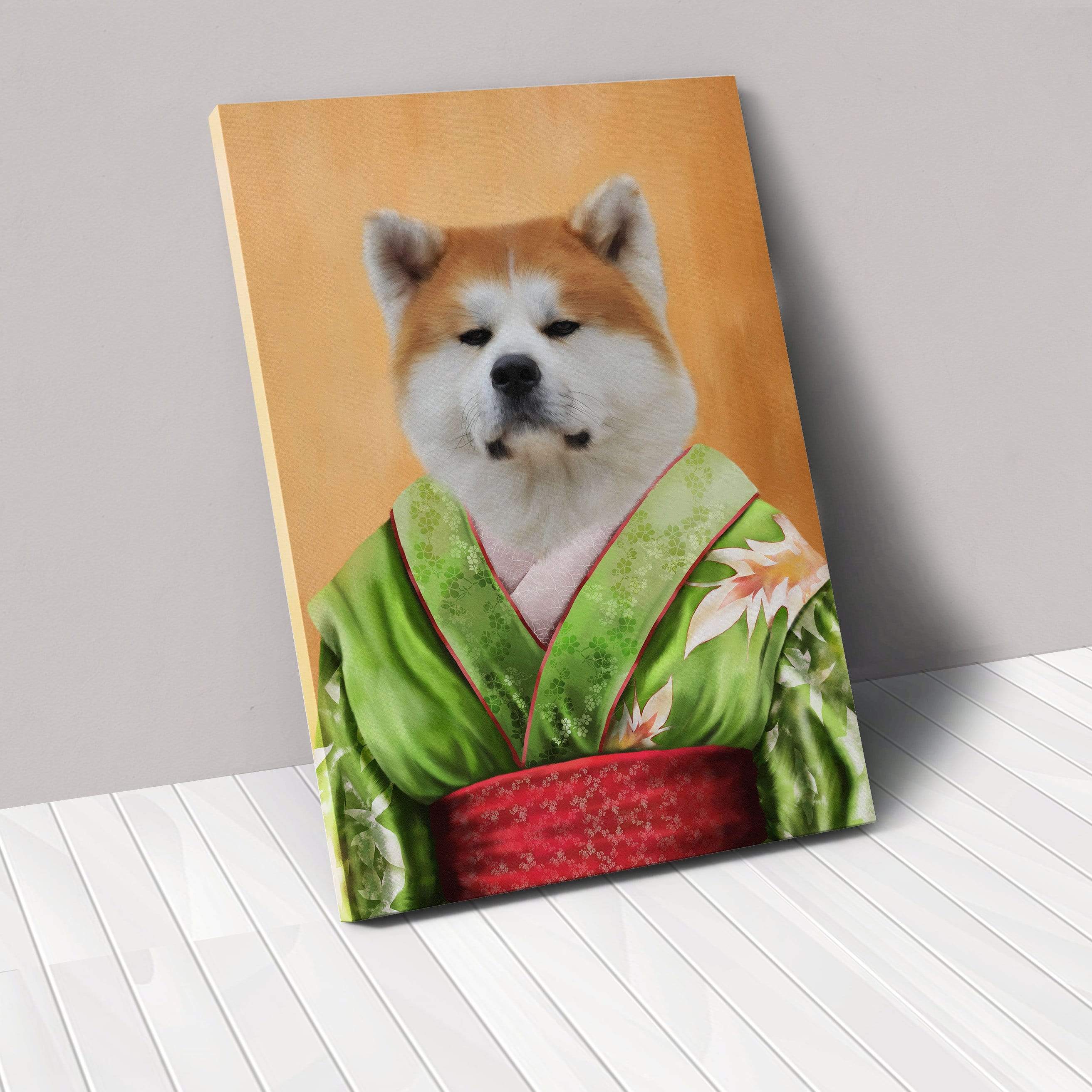 The Geisha - Custom Pet Canvas
