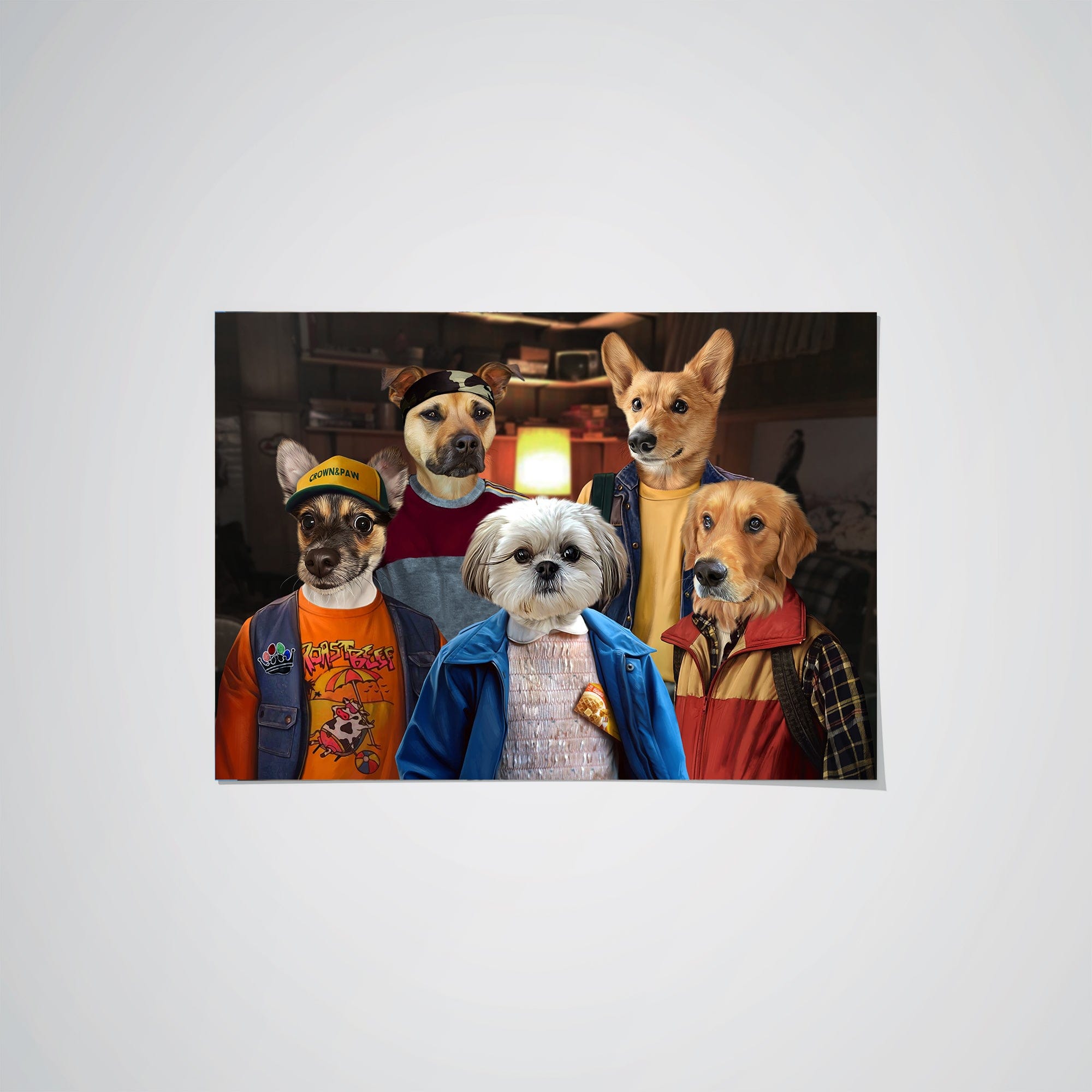 The 80's Kids - Custom Pet Poster