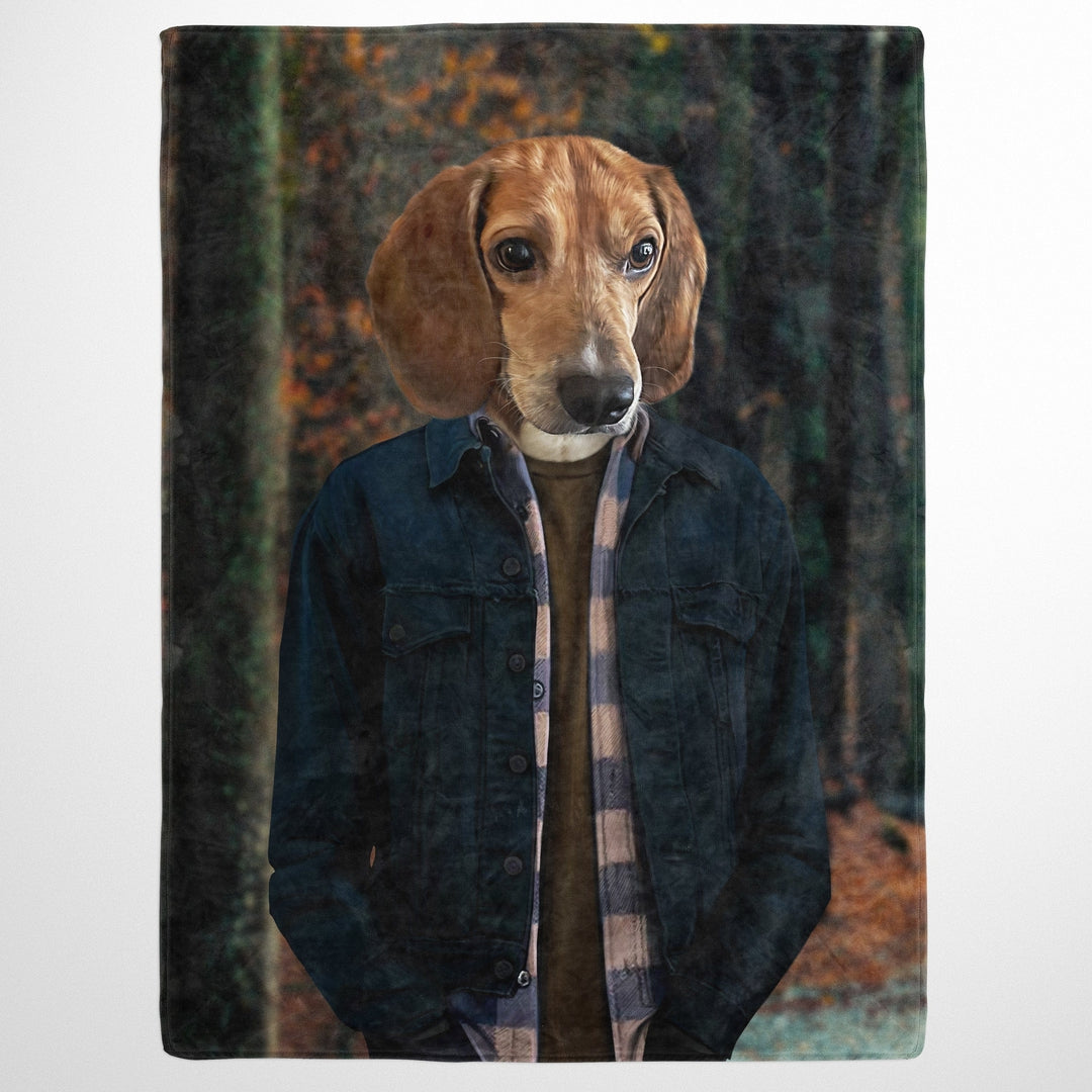 The 80's Brother - Custom Pet Blanket