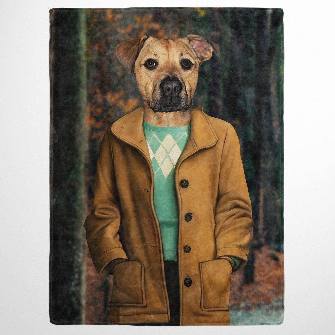 The 80's Girlfriend - Custom Pet Blanket