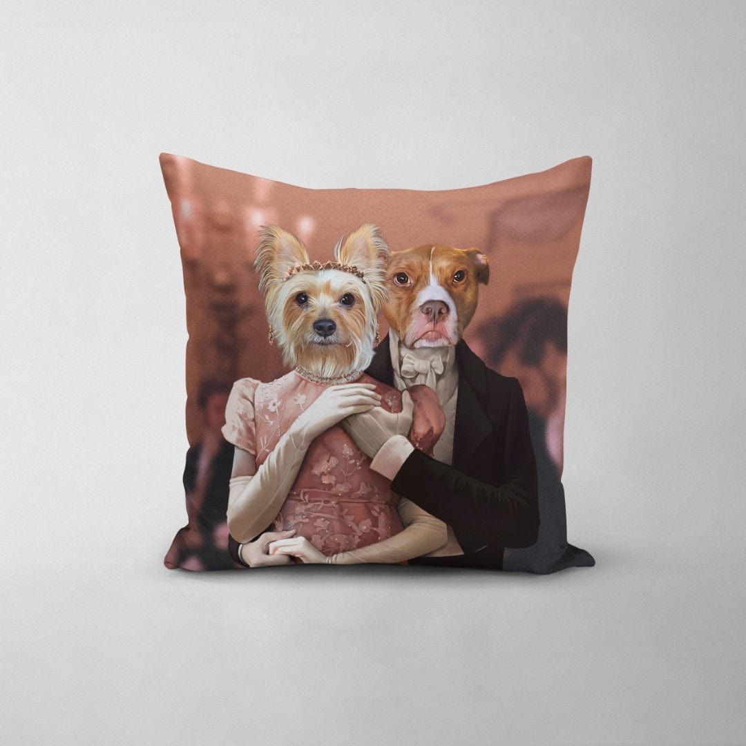 Anthony and Kate - Custom Throw Pillow