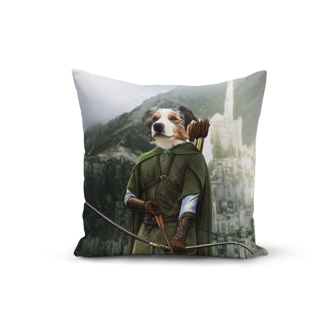 Royal and Paws - Throw Pillow The Archer - Custom Throw Pillow 14" x 14" / Background 1