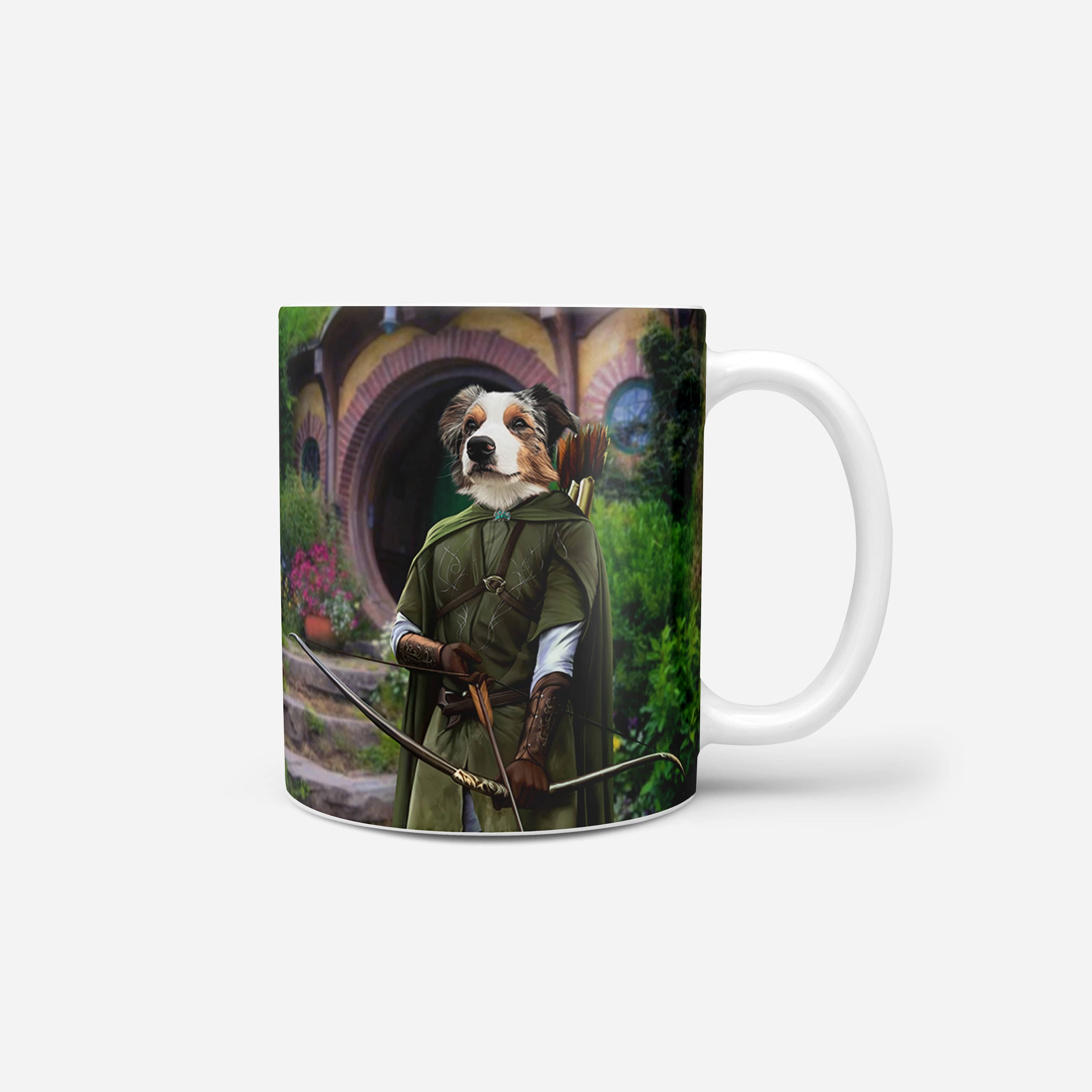 Royal and Paws - Mug The Archer - Custom Mug 11oz / Background 2