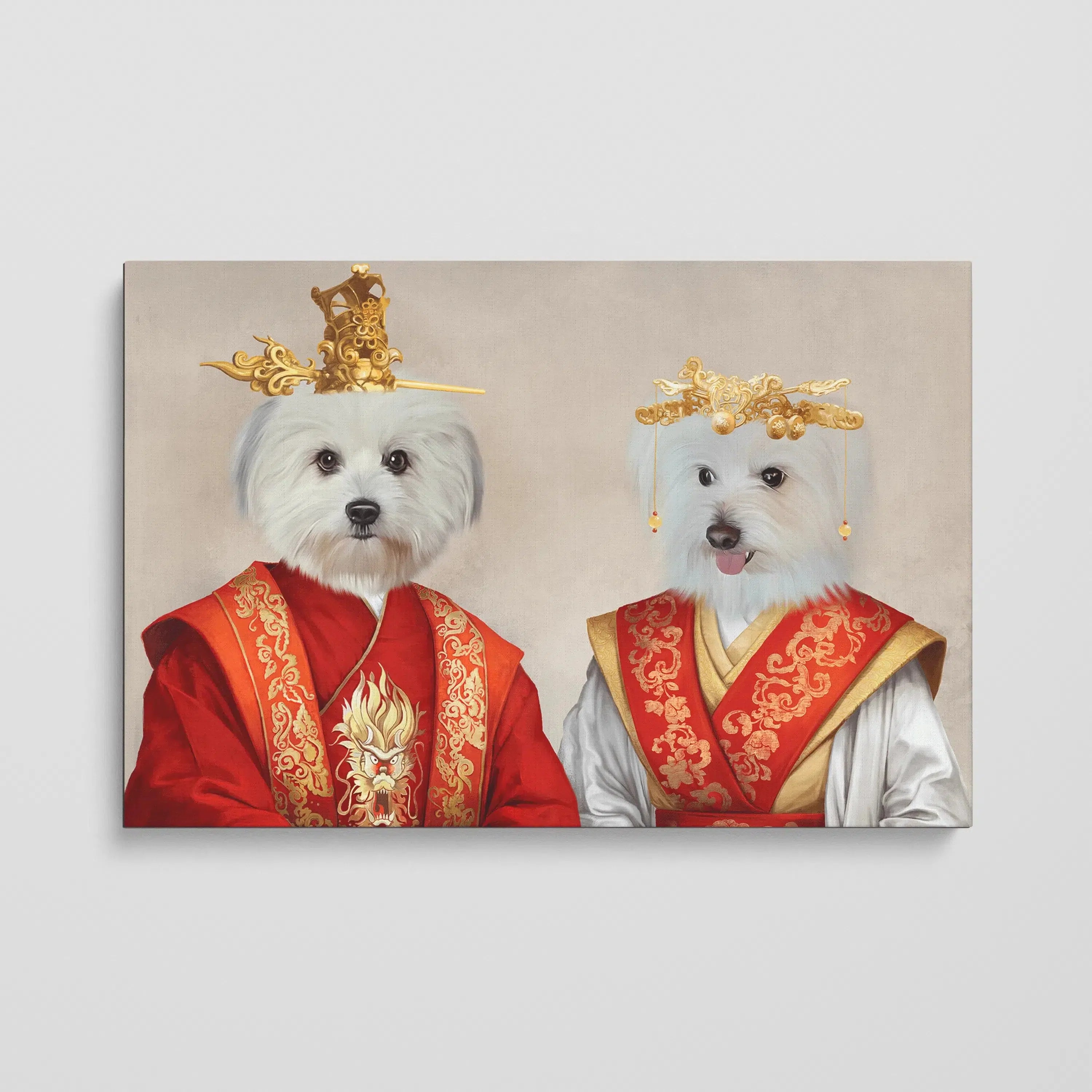 The Asian Rulers - Custom Pet Canvas
