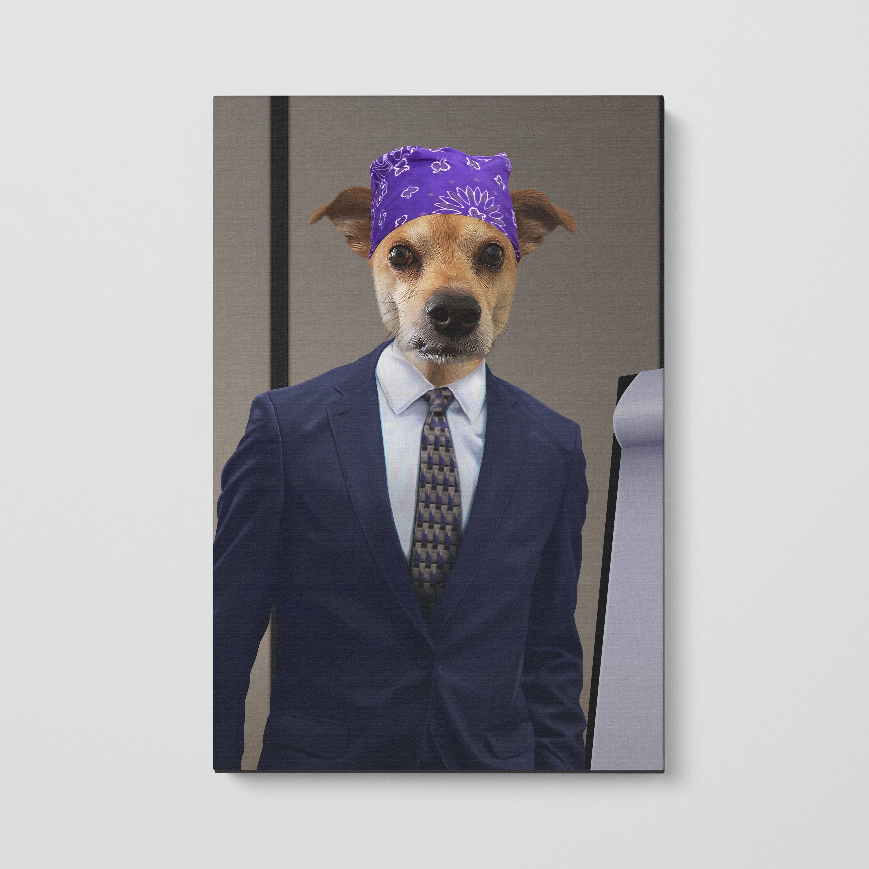The Bad Boss - Custom Pet Canvas