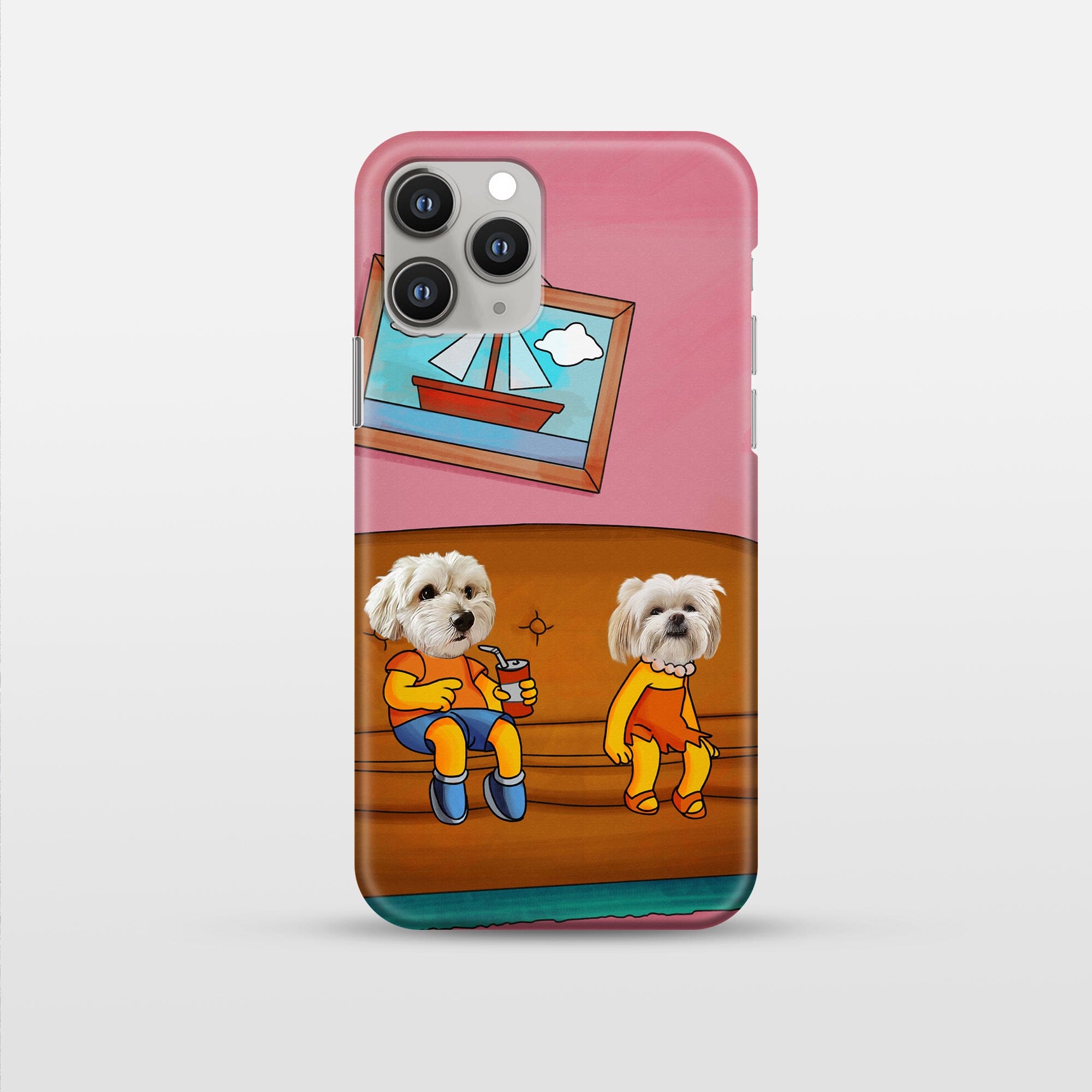 The Yellow Siblings - Custom Pet Phone Case