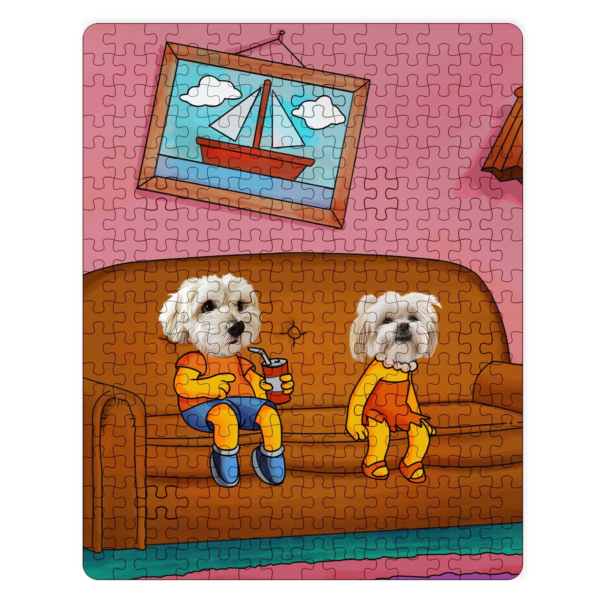 The Yellow Siblings - Custom Puzzle