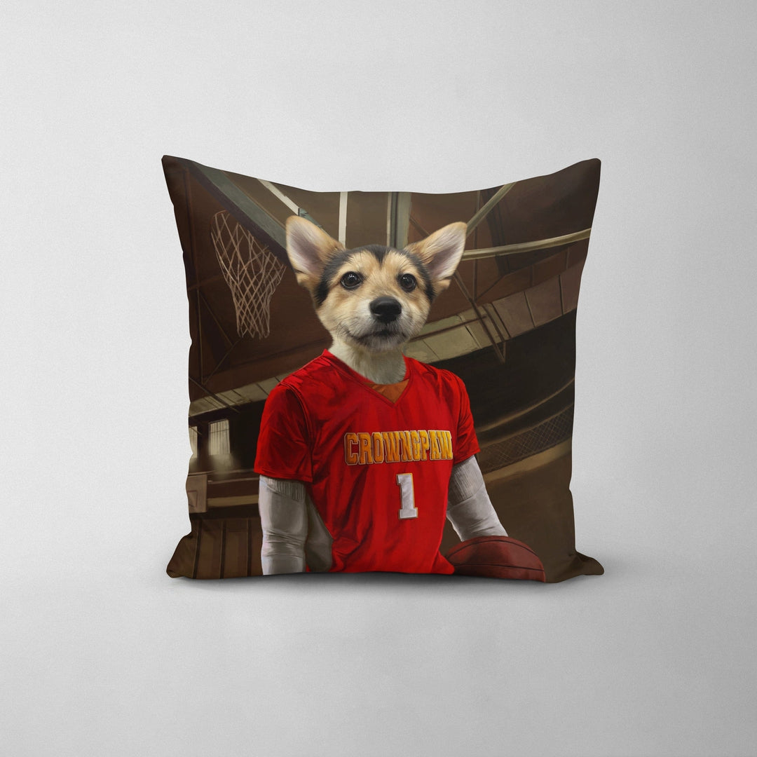The Basketball Player - Custom Throw Pillow