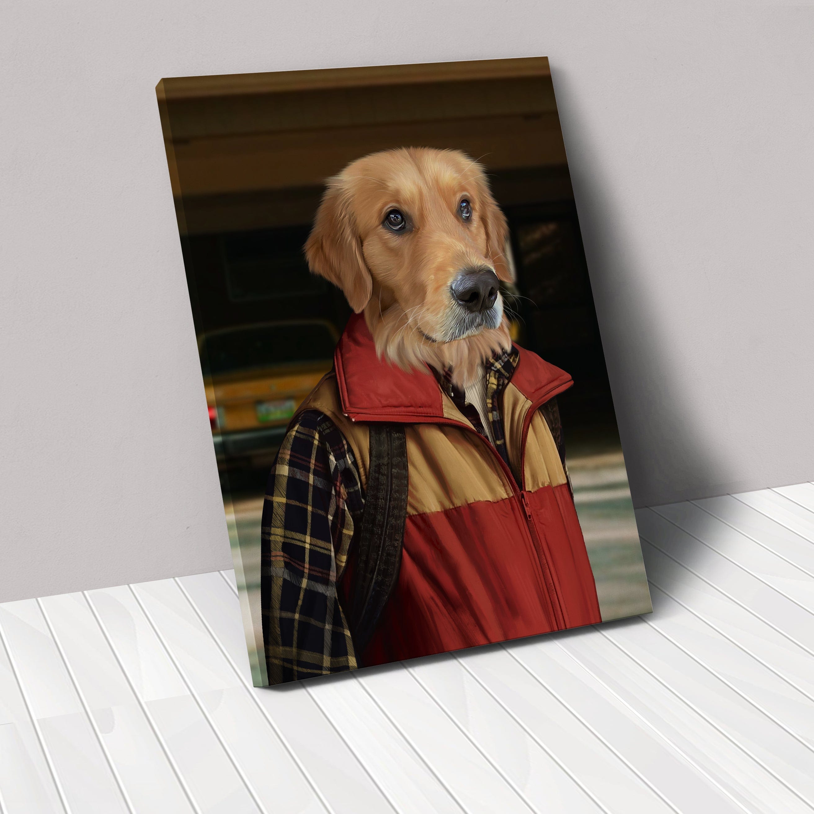 The Best Friend - Custom Pet Canvas