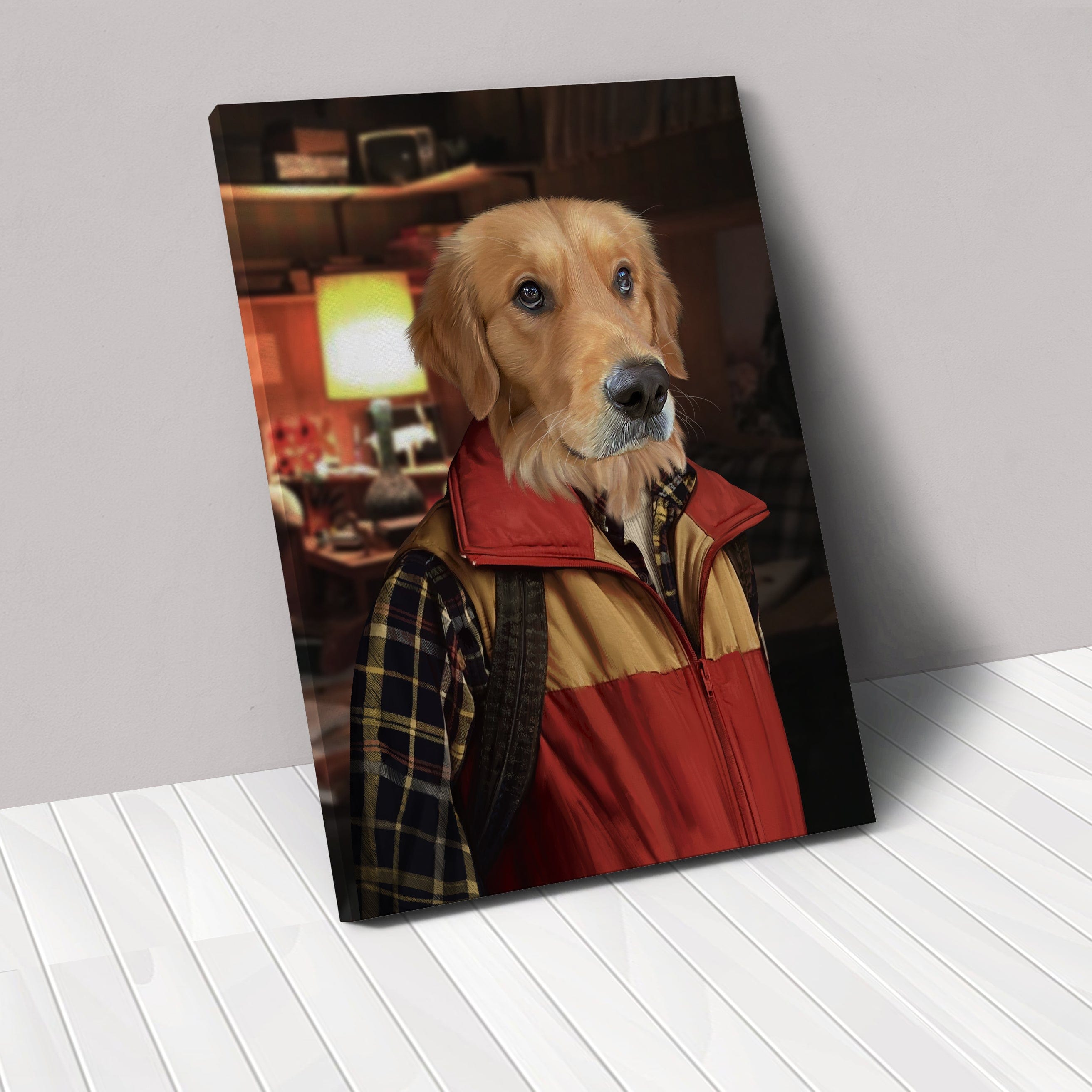 The Best Friend - Custom Pet Canvas