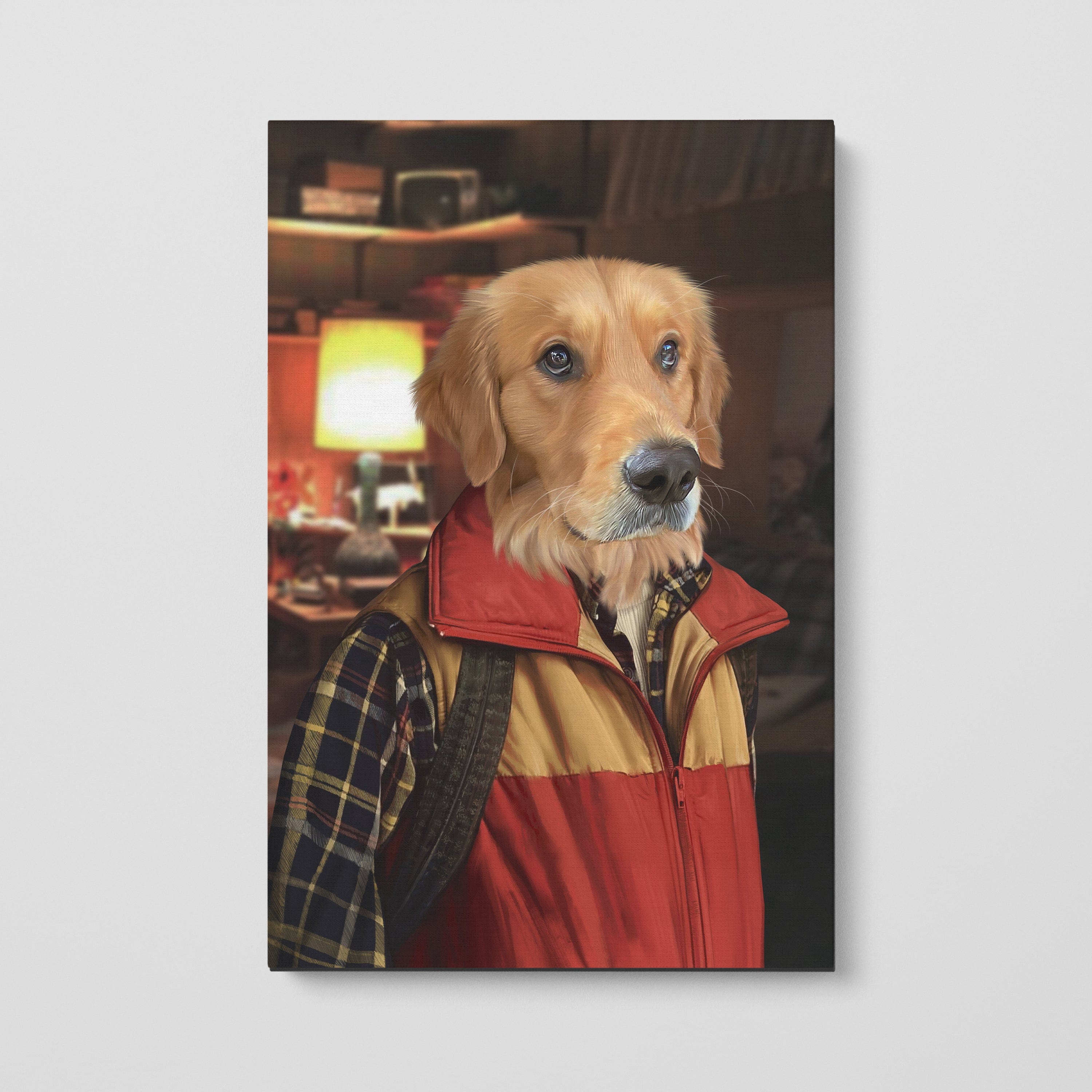 Royal and Paws - Canvas The Best Friend - Custom Pet Canvas 8" x 10" / Basement