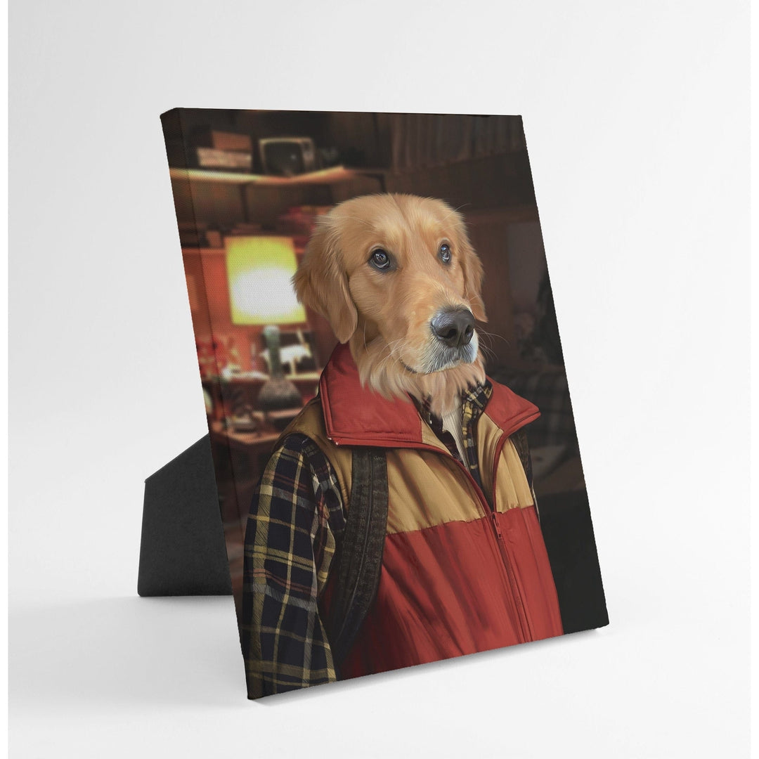 Royal and Paws - Standing Canvas The Best Friend - Custom Standing Canvas 8" x 10" / Basement