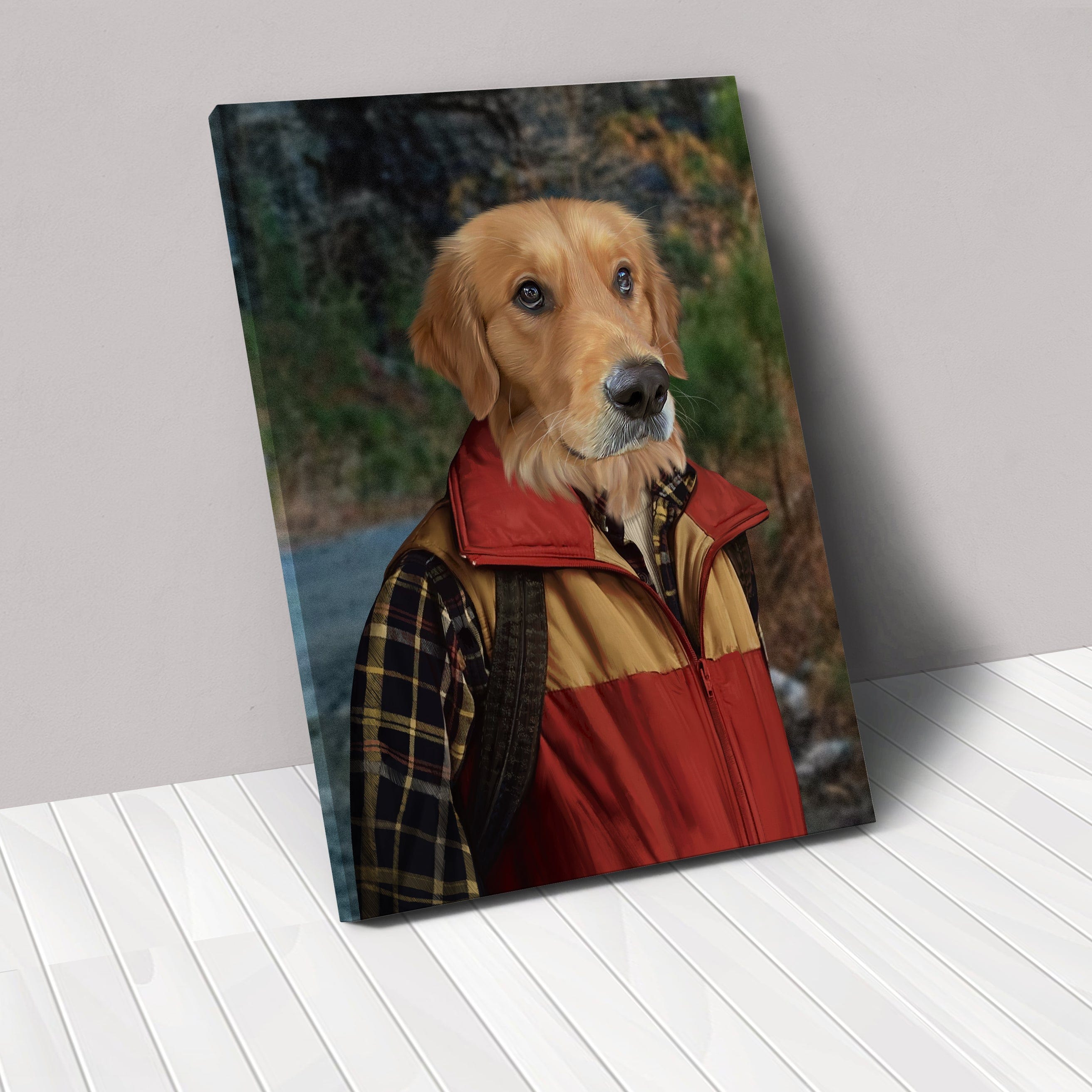 The Best Friend - Custom Pet Canvas