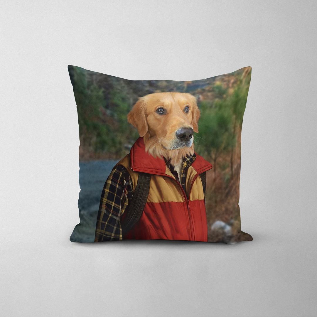 Royal and Paws - Throw Pillow The Best Friend - Custom Throw Pillow 14" x 14" / Roadside