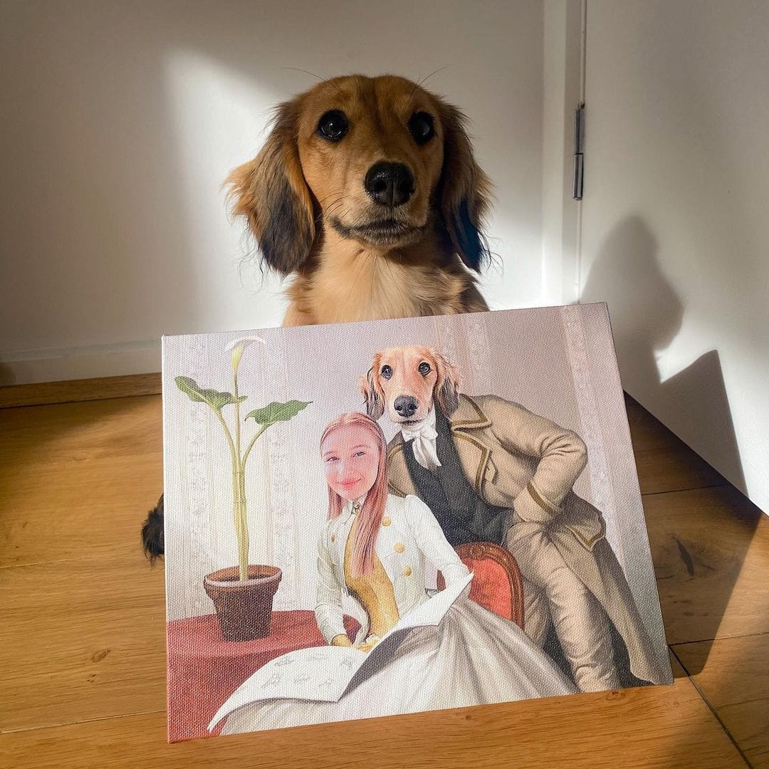 The Betrothed - Custom Pet Canvas