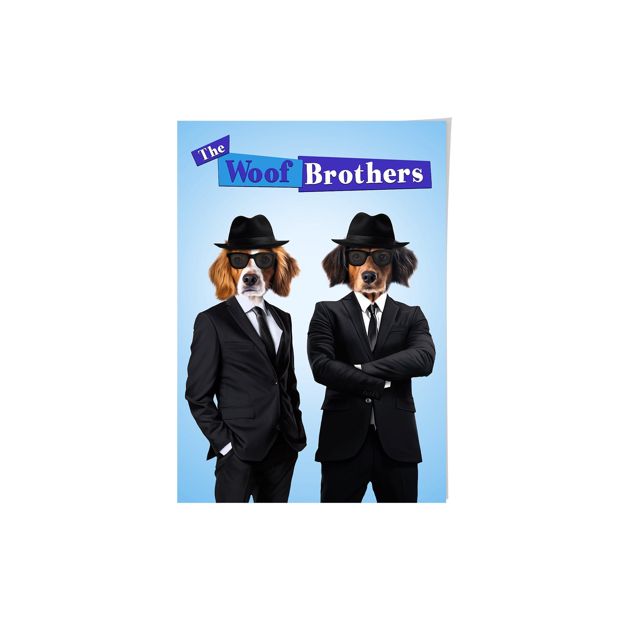 The Blues Brothers - Custom Pet Poster