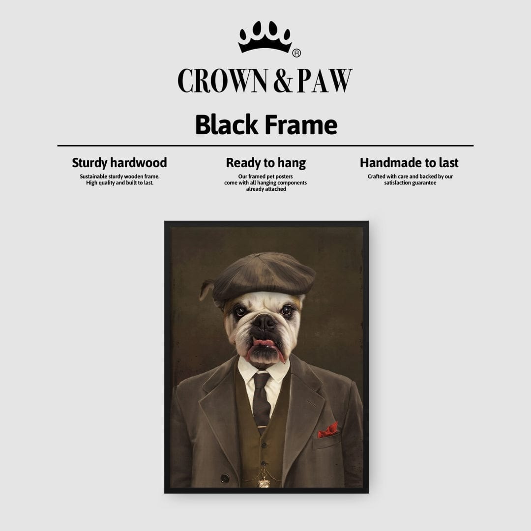The British Gangster - Custom Pet Poster