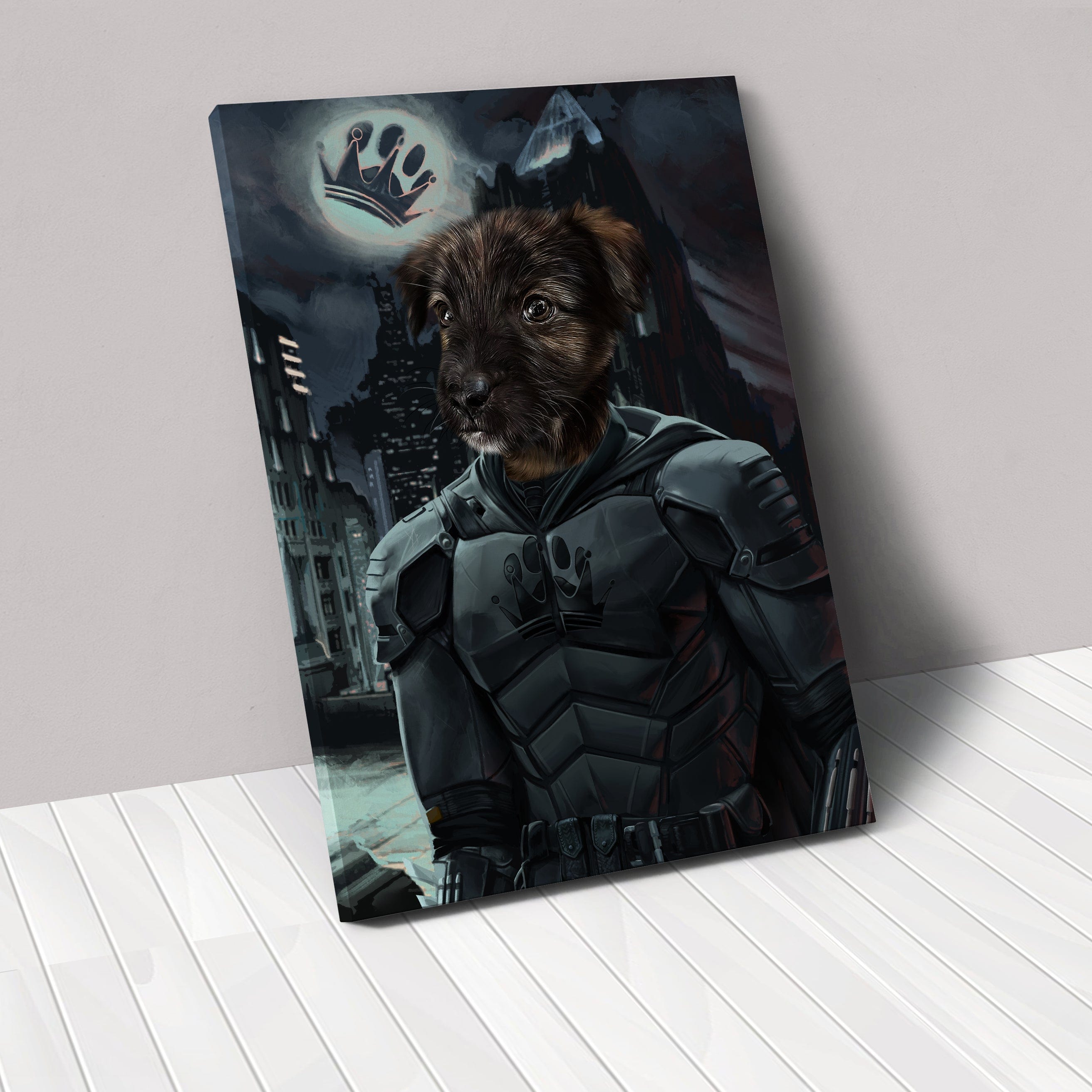 The Dark Bruce - Custom Pet Canvas