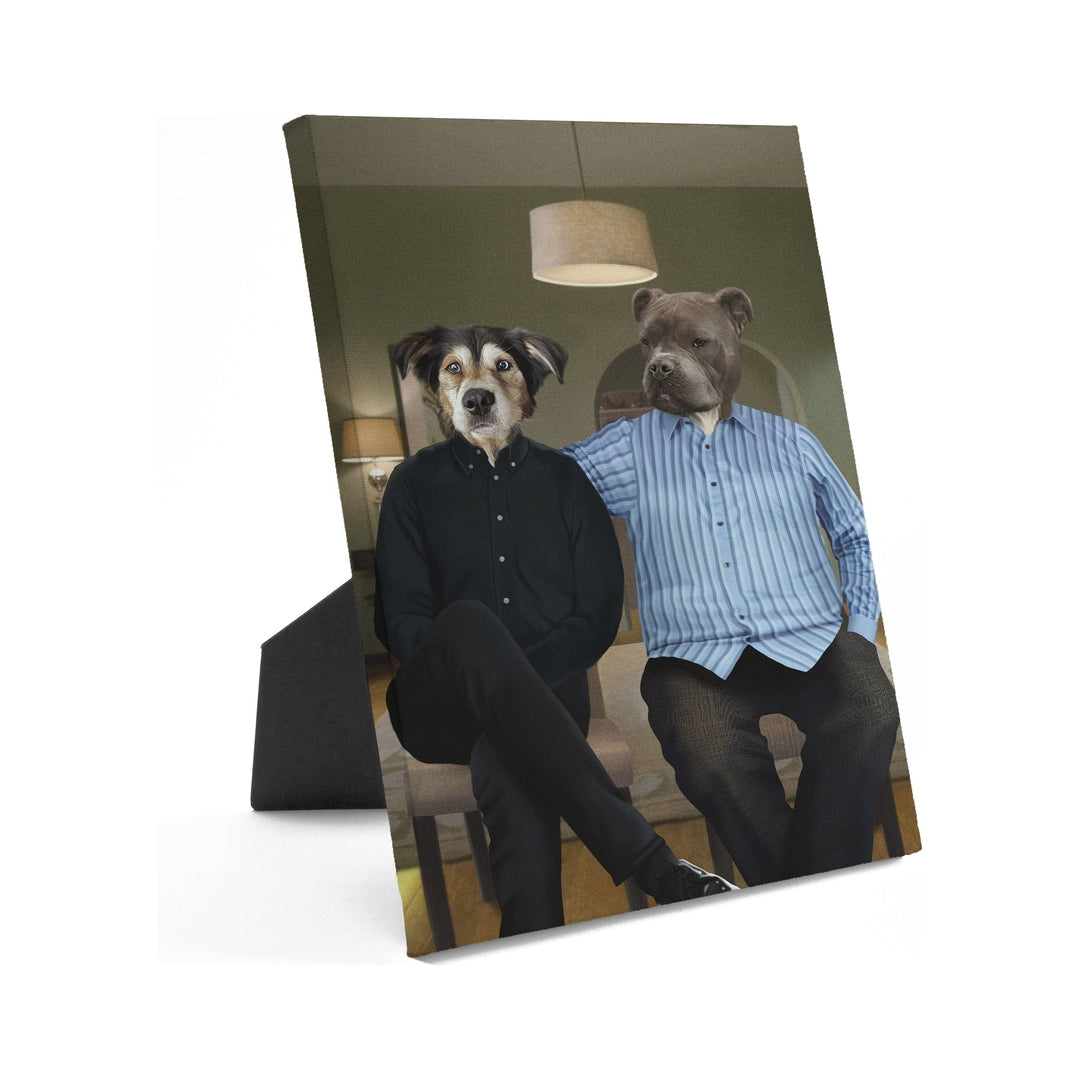 The Cam and Mitch - Custom Standing Canvas