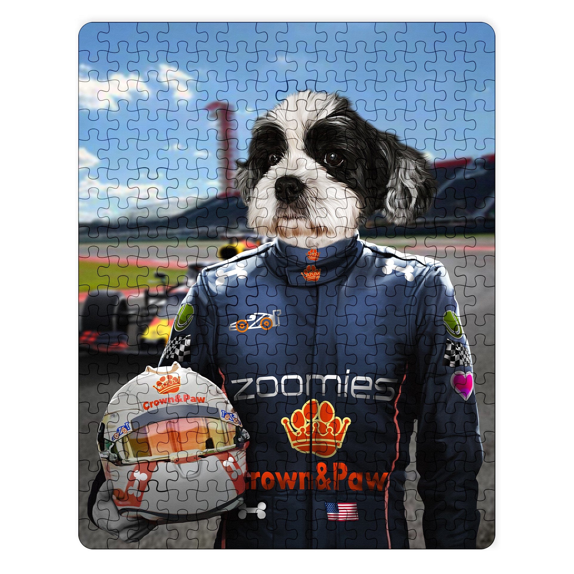 The Champion Driver - Custom Puzzle