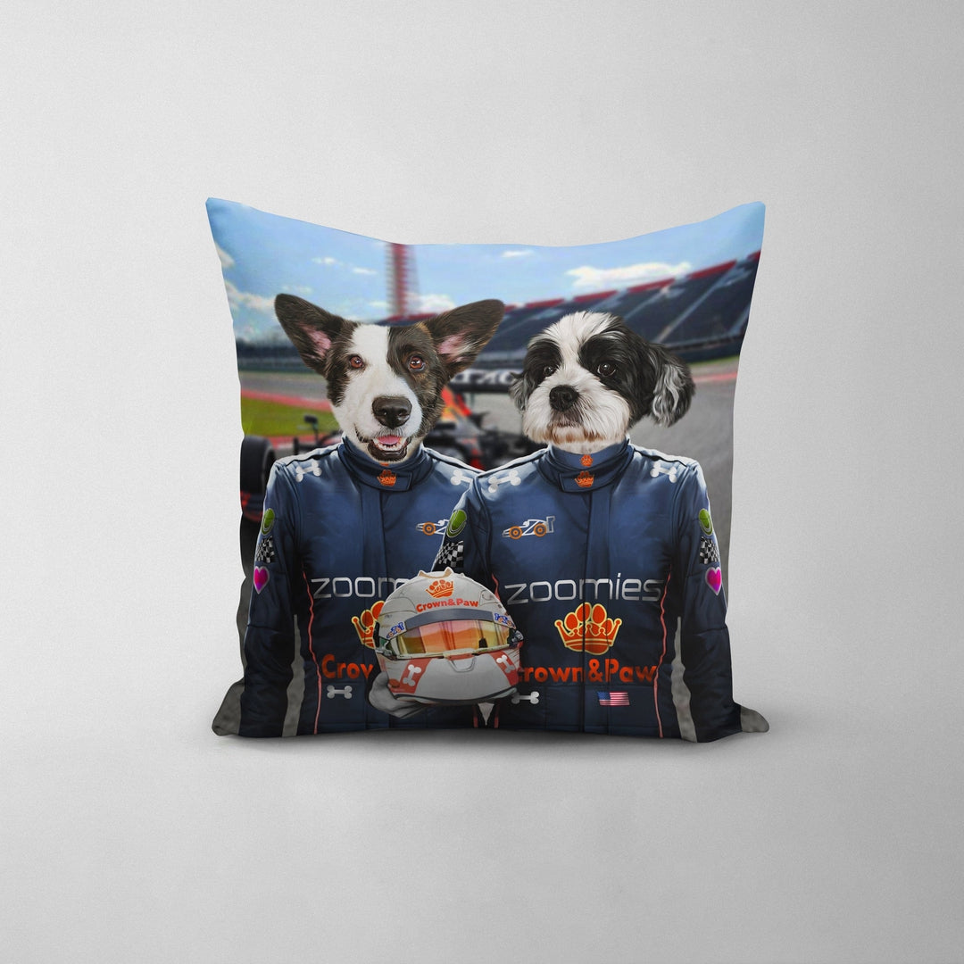 The Champion Drivers - Custom Throw Pillow