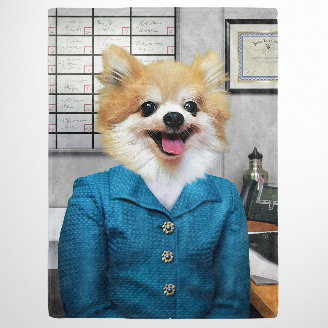 The Chatty One - Custom Pet Blanket