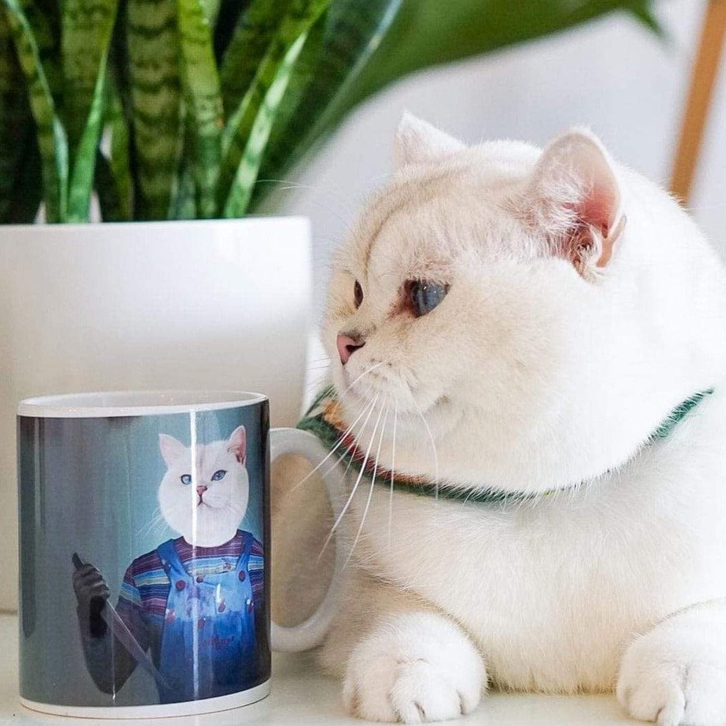 Custom Royal and Paws Halloween Pet Portrait